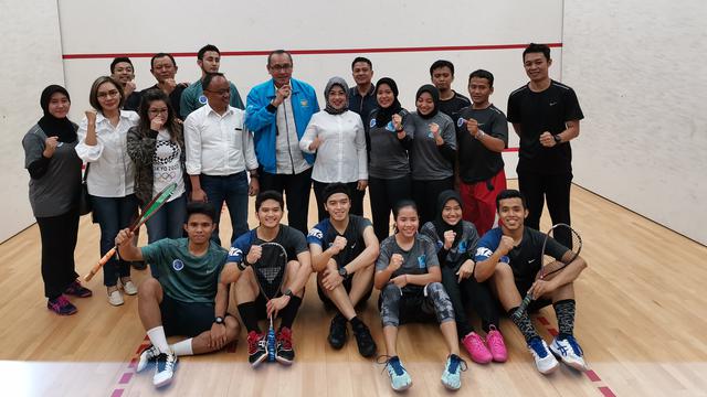 Tim Squash di SEA Games 2019