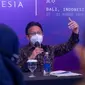 Menteri Kesehatan RI Budi Gunadi Sadikin saat konferensi pers '3rd Health Working Group G20' di Hilton Resort, Nusa Dua, Bali pada Senin, 22 Agustus 2022.(Dok Kementerian Kesehatan RI)