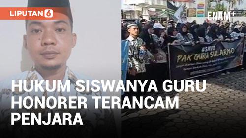 VIDEO: Guru Honorer Terancam Dipenjara Karena Hukum Siswanya