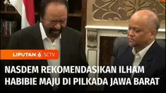 Menghadapi Pilkada Jawa Barat tahun ini, Partai Nasdem merekomendasikan putra sulung Presiden ke-3 Republik Indonesia B.J Habibie yakni Ilham Akbar Habibie, untuk maju menjadi Cagub atau Cawagub.