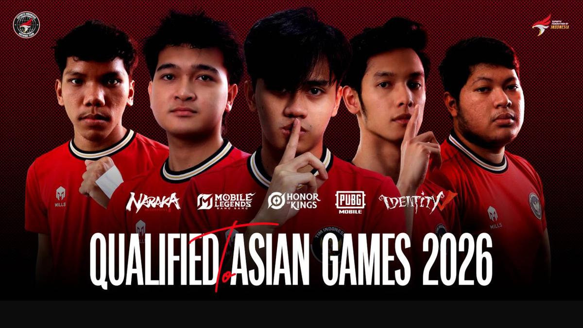 12 Timnas Mobile Legends Lolos Asian Games 2026, Indonesia Siap Tanding