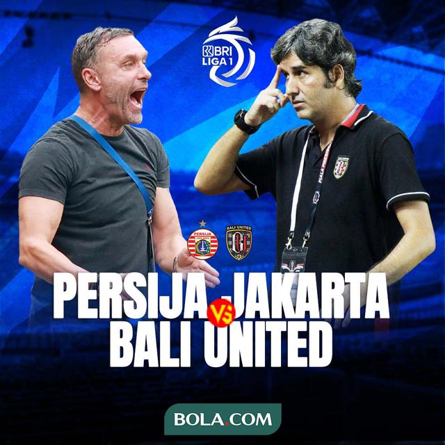 BRI Liga 1 - Duel Pelatih - Persija Jakarta Vs Bali United
