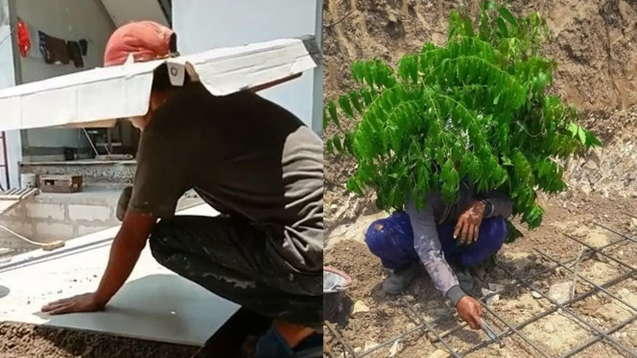 6 Ide Kuli Bangunan Terhindar dari Panas Ini Kreatif Sekaligus Kocak