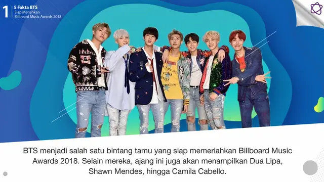 [Bintang] 5 Fakta BTS Siap Meriahkan Billboard Music Awards 2018