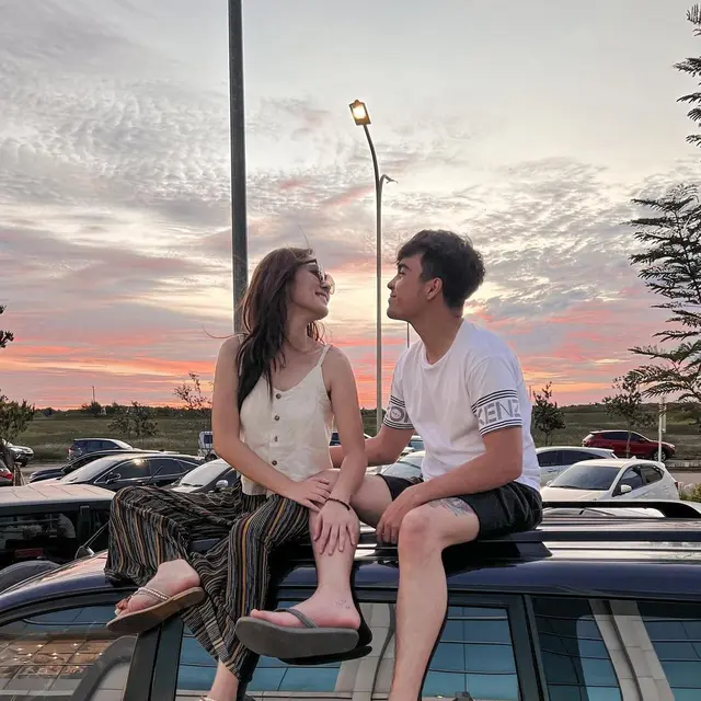 6 Potret Erdin Werdrayana dan Jennifer Eve yang Makin Lengket, Terlibat Cinlok