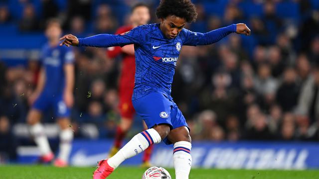 Gelandang Chelsea, Willian (Twitter Chelsea)