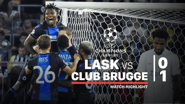 Berita video highlights playoffs Liga Champions 2019-2020 antara LASK Linz melawan Club Brugge yang berakhir dengan skor 0-1, Selasa (20/8/2019).