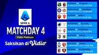 Jadwal Lengkap Serie A Italia 2022/23 Matchweek 4 Live Vidio 30 Agustus - 2 September 2022