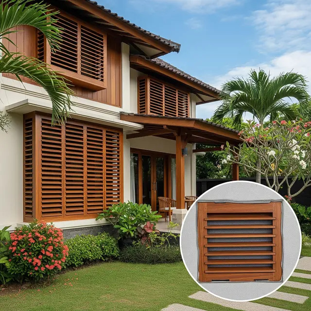9 Desain Ventilasi Rumah Anti Cicak dan Serangga Lain, Solusi Hunian Nyaman