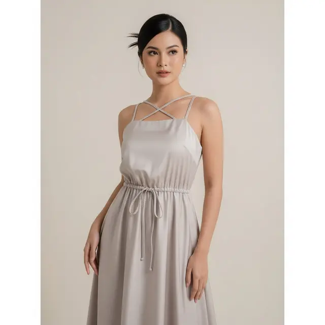 Model Baju Satin Modern. Foto: Gemini
