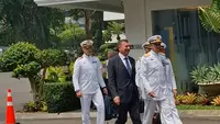 Prabowo Terima Perwakilan AL Italia Antar Kapal Induk Pertama Indonesia
