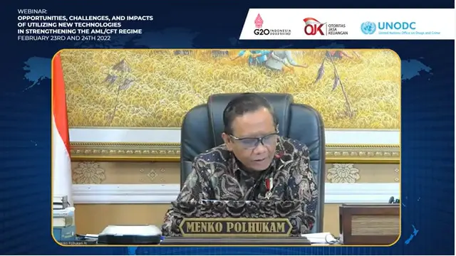 Menteri Koordinator Bidang Politik, Hukum dan Keamanan (Menkopolhukam) Mahfud MD