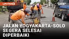 Jelang Mudik Lebaran, Perbaikan Jalan Nasional Yogyakarta-Solo Telah Rampung 90 Persen