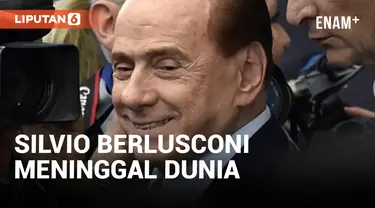 Mantan Perdana Menteri Italia Silvio Berlusconi Meninggal Dunia