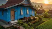 7 Pilihan Warna Cat untuk Rumah di Desa Menghadap Timur, Harmoni Alami dan Keberuntungan