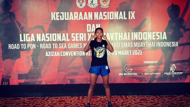 6 Potret Atlet Susanti Ndapataka, Peraih Medali Emas yang Dijemput Pakai Pick Up