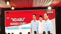 Relawan Nderek Guru Deklarasi Dukungan ke Prabowo-Gibran