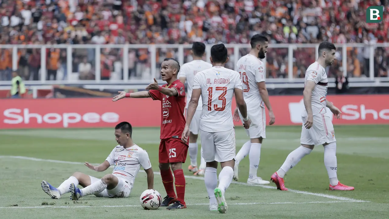 Shopee Liga 1 : Persija Jakarta Vs Borneo FC