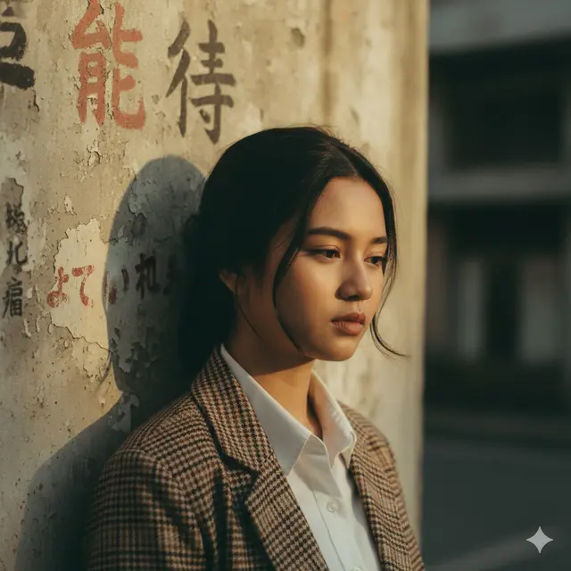 Prompt AI Edit Foto Ala Street Photography di Jepang, Bikin Hasilnya Terlihat Sinematik dan Nostalgik