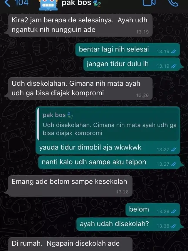 8 Chat Ayah dan Anak Ini Garing Banget, Tapi Bikin Senyum Tipis