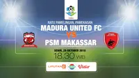 Madura United FC vs PSM Makassar