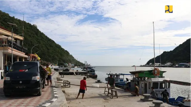 Kementerian PUPR telah menyelesaikan penataan kawasan kumuh Talumolo yang berada di tepi Sungai Bone, Kota Gorontalo. (Dok Kementerian PUPR)