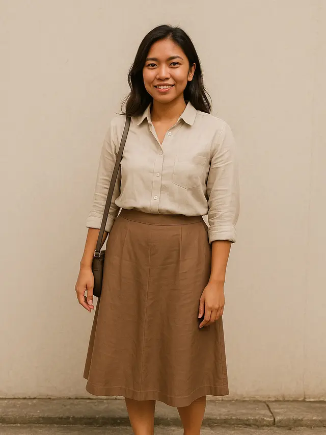Outfit Musim Kemarau yang Justru Dingin Seperti Sekarang (Foto: ChatGPT)