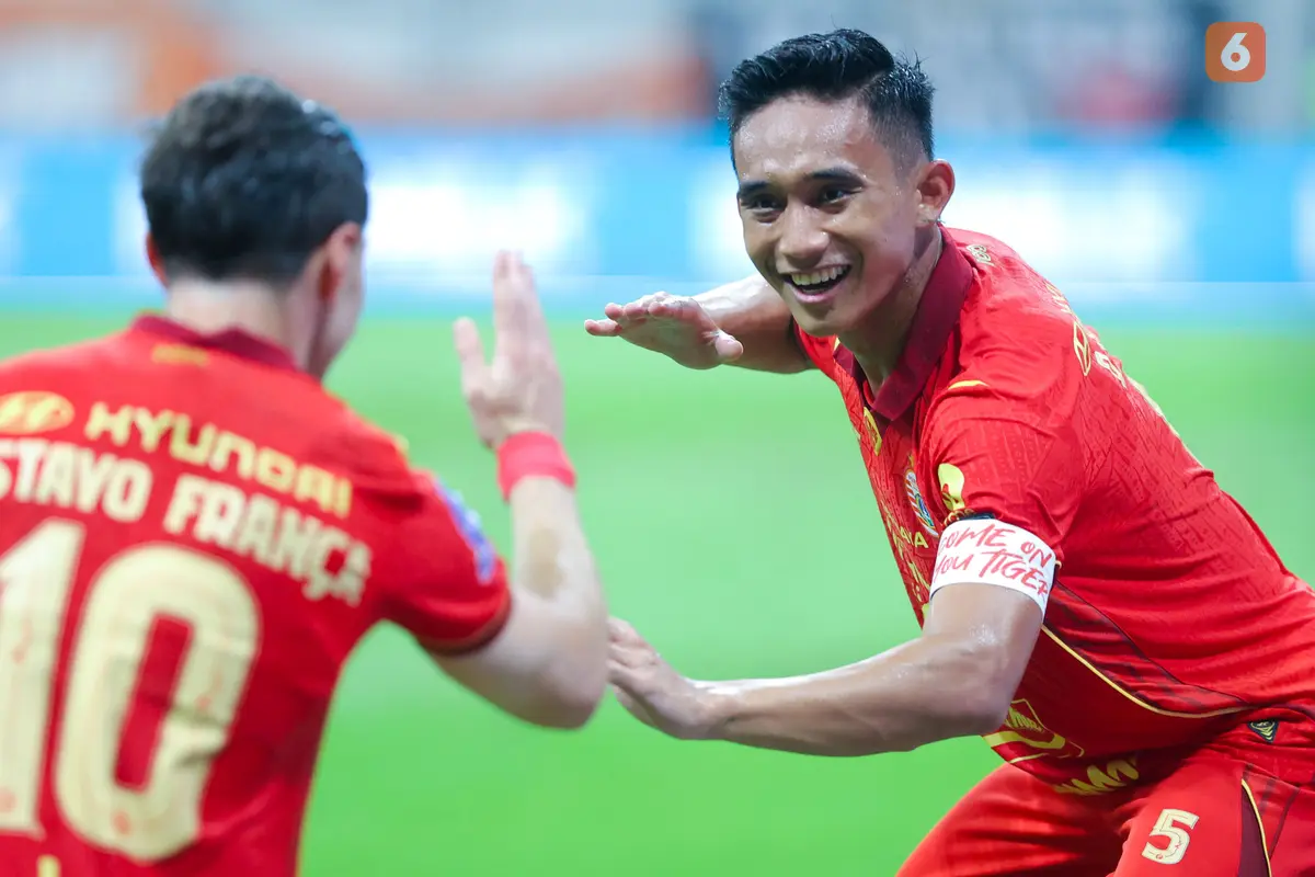 Foto: Macan Kemayoran Ngamuk, Persija Lumat Persita di BRI Super League