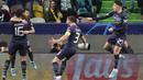 Manchester City tanpa ampun menghajar Sporting Lisbon pada leg pertama babak 16 besar Liga Champions yang digelar di Estadio Jose Alvalade, Rabu (16/2/2022). (AP/Armando Franca)