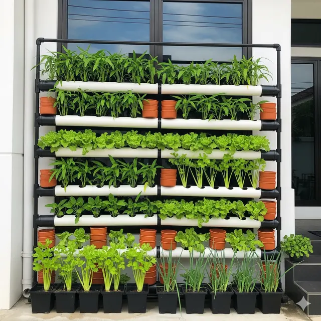 Ide Kebun Sayur Minimalis Depan Rumah