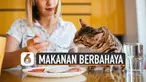 Makanan berikut dapat berbahaya bagi kesehatan bahkan nyawa kucing.
