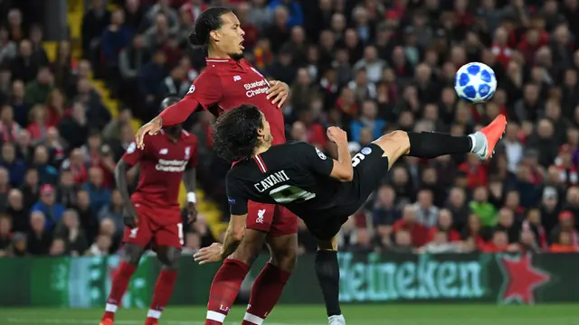FOTO: Gol Injury Time Roberto Firmino Antar Liverpool Kalahkan PSG