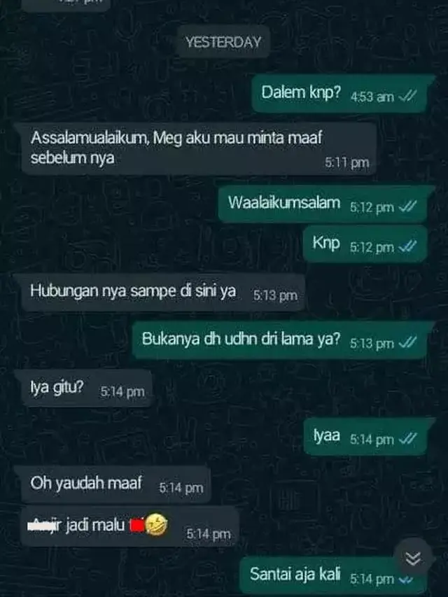 10 Chat saat Diputusin Pacar Ini Bikin Senyum Tipis