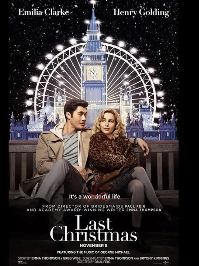 Poster film Last Christmas. (Foto: Dok. IMDb/ Dok. Universal Pictures)