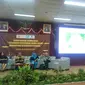 Dalam seminar nasional ekonomi energi, sejumlah pakar mengungkapkan belum perlunya pembangunan Pembangkit Listrik Tenaga Nuklir (PLTN) di Indonesia. (Liputan6.com/ Switzy Sabandar)