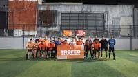 Federasi Sepak Bola Belanda, KNVB, mengadakan turnamen sepak bola antar komunitas fans Timnas Belanda di Pitch 98 Kemang, Jakarta.