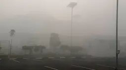 Imbas Kabut Asap, 10 Penerbangan Terdampak di Bandara Syamsudin Noor
