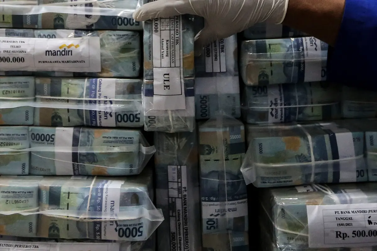 FOTO: Uang Beredar pada November 2020 Capai Rp 6.817,5 Triliun