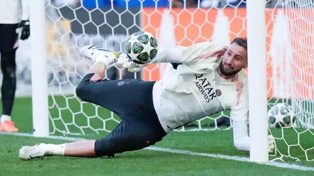 Foto: Inter Milan dan PSG Jajal Lapangan Allianz Arena Jelang Final Liga Champions