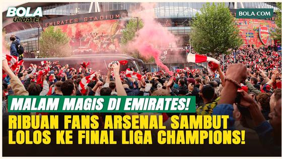 The Gunners Menggila! Saka Pimpin Arsenal ke Final, Atletico Madrid Tak Berdaya