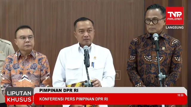 Wakil Ketua DPR RI Sufmi Dasco Ahmad dan Menteri Sekretaris Negara Prasetyo Hadi. Foto: Bakom