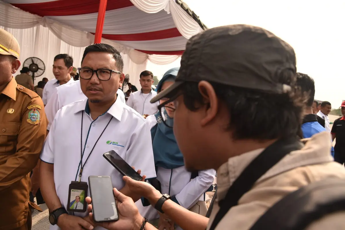 Kepala Kantor Wilayah BPJS Ketenagakerjaan atau BPJamsostek Sumbagut, Henky Rhosidien