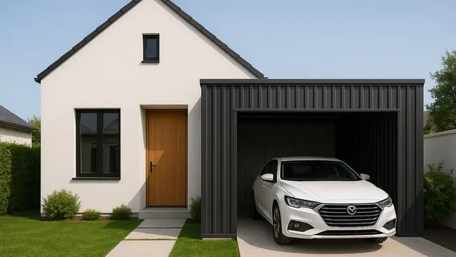 Model Garasi Mobil di Samping Rumah/ChatGPT