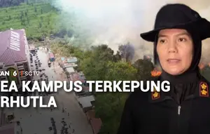 Area Kampus di Kalsel Terkepung Karhutla