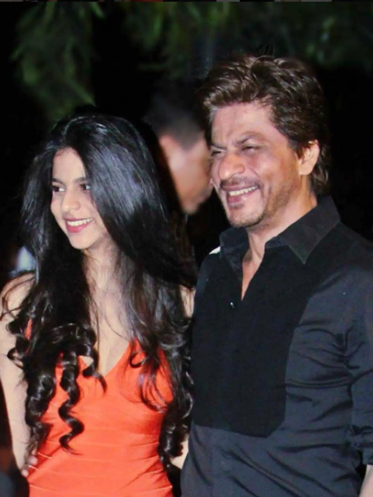 Shahrukh Khan bersama sang putri, Suhana Khan. (Instagram)