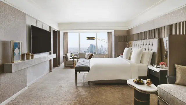 Kemewahan Kingdom Suite di Four Season Hotel Riyadh yang menjadi tempat tinggal Ronaldo.