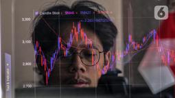 Indeks Harga Saham Gabungan (IHSG) ditutup menguat 61,43 poin atau 0,86% ke level 7.195,71. (Liputan6.com/Angga Yuniar)
