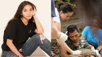 6 Potret Manohara saat Jadi Aktivis Satwa Liar, Tuai Pujian