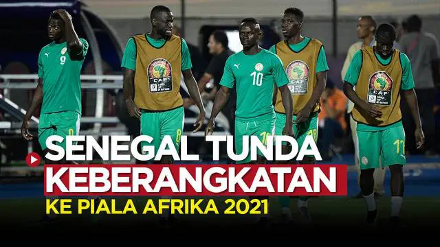 VIDEO: Persiapan Senegal Jelang Piala Afrika 2021 Diganggu Covid-19