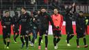 Kemenangan ini memantapkan AC Milan duduk di posisi ketiga dengan 52 poin dari 24 pertandingan. (Isabella BONOTTO/AFP)